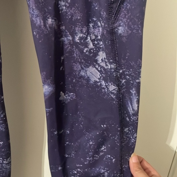 All In Motion Women's Leggings Contour Power Waist 7/8 | XS Purple High Rise - Picture 5 of 7